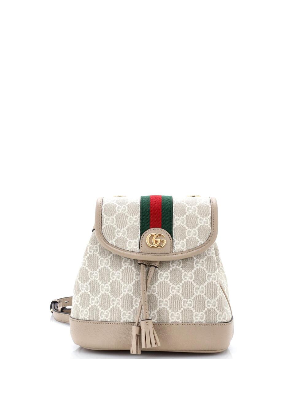 Gucci Ophidia Flap Backpack Gg Coated #364915G18B